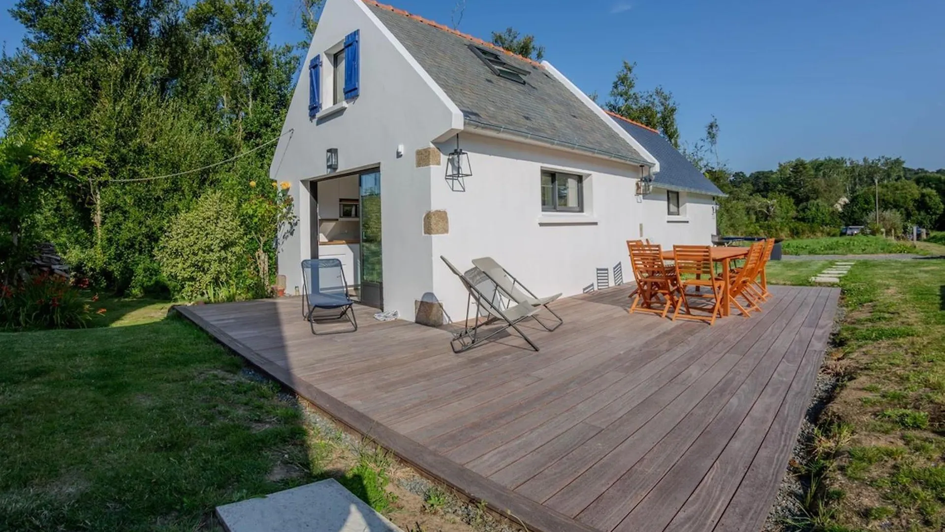 300 M De La Mer - Maison Pour 4 Avec Jardin Penvenan 0*,  France